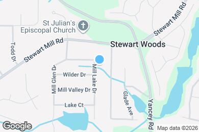 Map image of the property - 3623 Mill Lake Dr