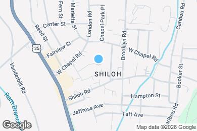 Map image of the property - 19 Azalea St