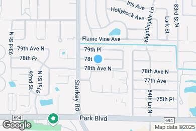 Map image of the property - 8781 78th Ave N