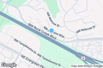 Map image of the property - 19364 NW Mahama Way