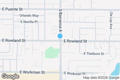 Map image of the property - 451 E Rowland St