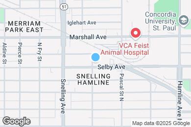 Map image of the property - 1515 Selby Ave