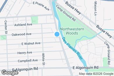 Map image of the property - 1026 S River Rd