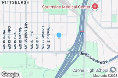 Map image of the property - 1141 Moton Ave SW