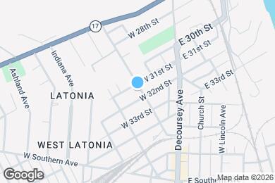 Map image of the property - 3105 Rogers St