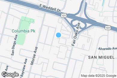 Map image of the property - 781 N. Fair Oaks Ave.