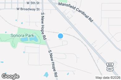 Map image of the property - 216 Pine Meadow Dr