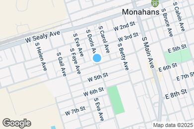 Map image of the property - 401 S Doris Ave