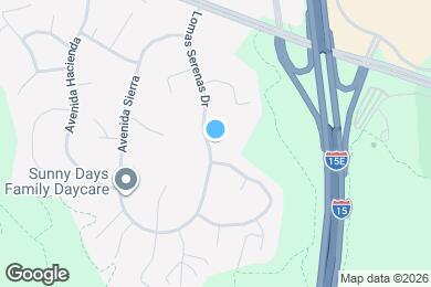Map image of the property - 3426 Lomas Serenas Dr