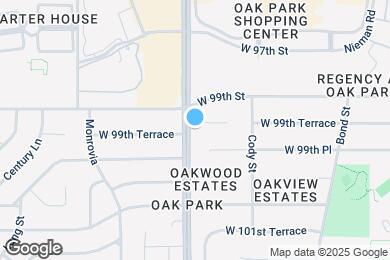 Map image of the property - 11847 W 99th Terrace