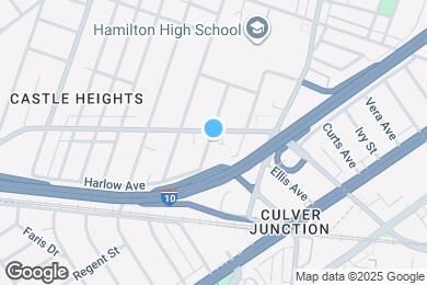 Map image of the property - 3310 1/2 S Durango Ave