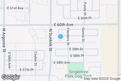 Map image of the property - 19443 E 59th Ave