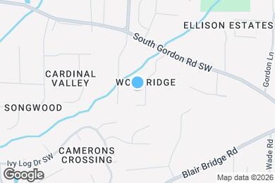 Map image of the property - 6638 Shady Ridge Ln