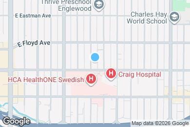 Map image of the property - 3372 S Pearl St