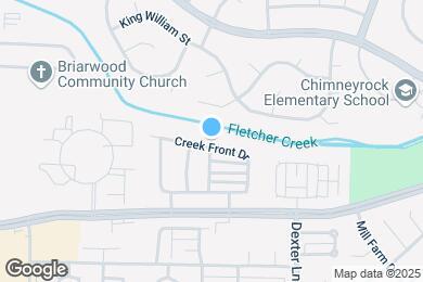 Map image of the property - 8396 Creek Front Dr