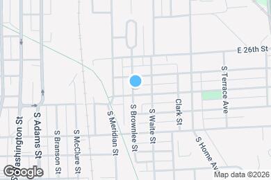 Map image of the property - 703 E 28th St