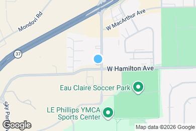 Map image of the property - 1233 West Hamilton Avenue