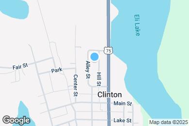 Map image of the property - 324 Hill St