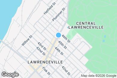 Map image of the property - 4502 Butler St