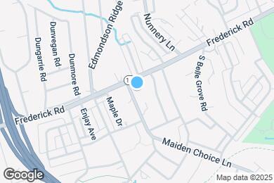 Map image of the property - 1 Paradise Ave