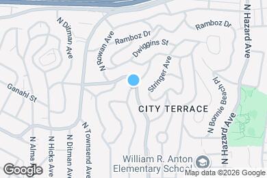 Map image of the property - 1125 N Gage Ave