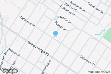 Map image of the property - 1702 Penn Ave