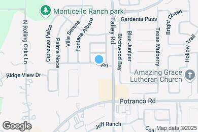 Map image of the property - 12814 Capri