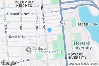 Map image of the property - 907 Euclid St NW