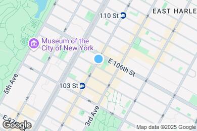 Map image of the property - 1675 Lexington Ave