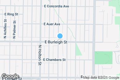 Map image of the property - 3108 N Pierce St