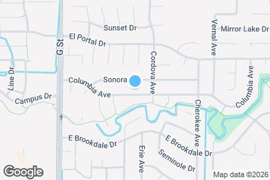 Map image of the property - 455 Columbia Ave