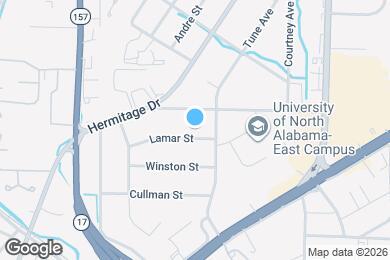 Map image of the property - 1633 Lamar St