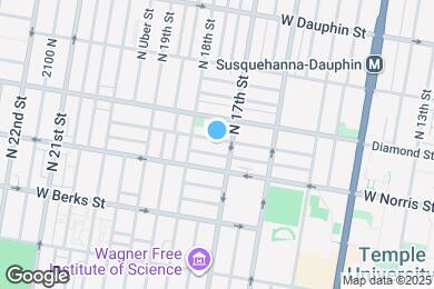 Map image of the property - 1708 Fontain St