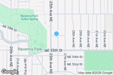 Map image of the property - 5543 26th Ave NE