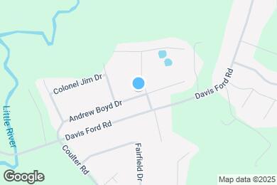 Map image of the property - 613 Davis Acres Dr