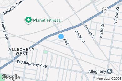 Map image of the property - 3322 N Bailey St