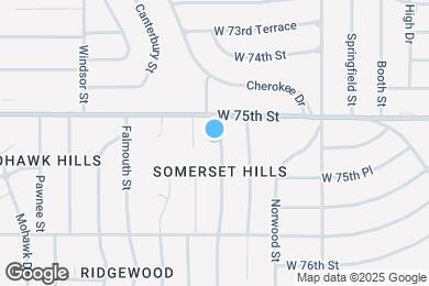 Map image of the property - 7520 Aberdeen St