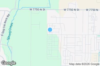 Map image of the property - 1147 W 340 S