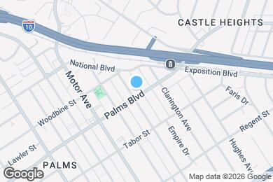 Map image of the property - 3454 Jasmine Avenue