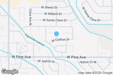 Map image of the property - 2632 W Carlton St
