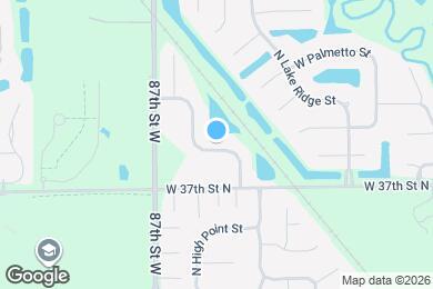 Map image of the property - 3844 N Pepper Ridge St