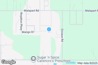 Map image of the property - 418 Mango Dr