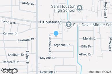 Map image of the property - 4619 Hollyspring Dr