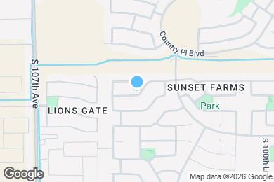 Map image of the property - 10410 W Illini St