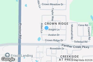 Map image of the property - 9595 Knight Ln