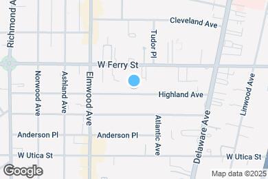 Map image of the property - 123 Highland Ave