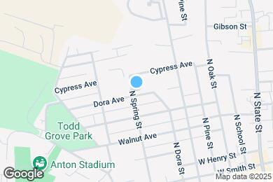 Map image of the property - 660 Dora Ave