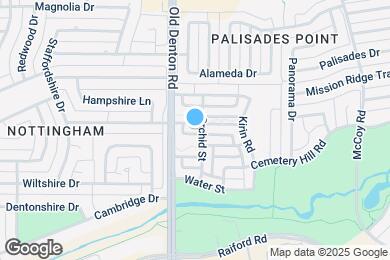 Map image of the property - 1016 Peacock Blvd