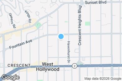 Map image of the property - 1264 N Harper Ave