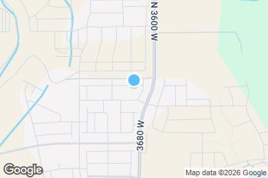 Map image of the property - 3709 W 930 N